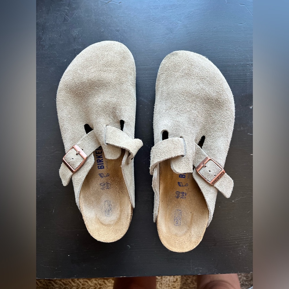 Birkenstock Boston Clogs Soft Footbed Size 40/Women’s 9